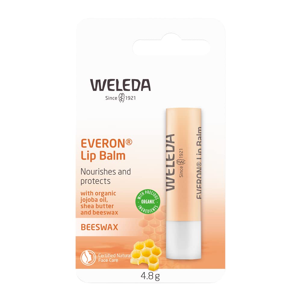 Weleda Everon Lip Balm, Soin Des Levres - 0.17 Oz, White