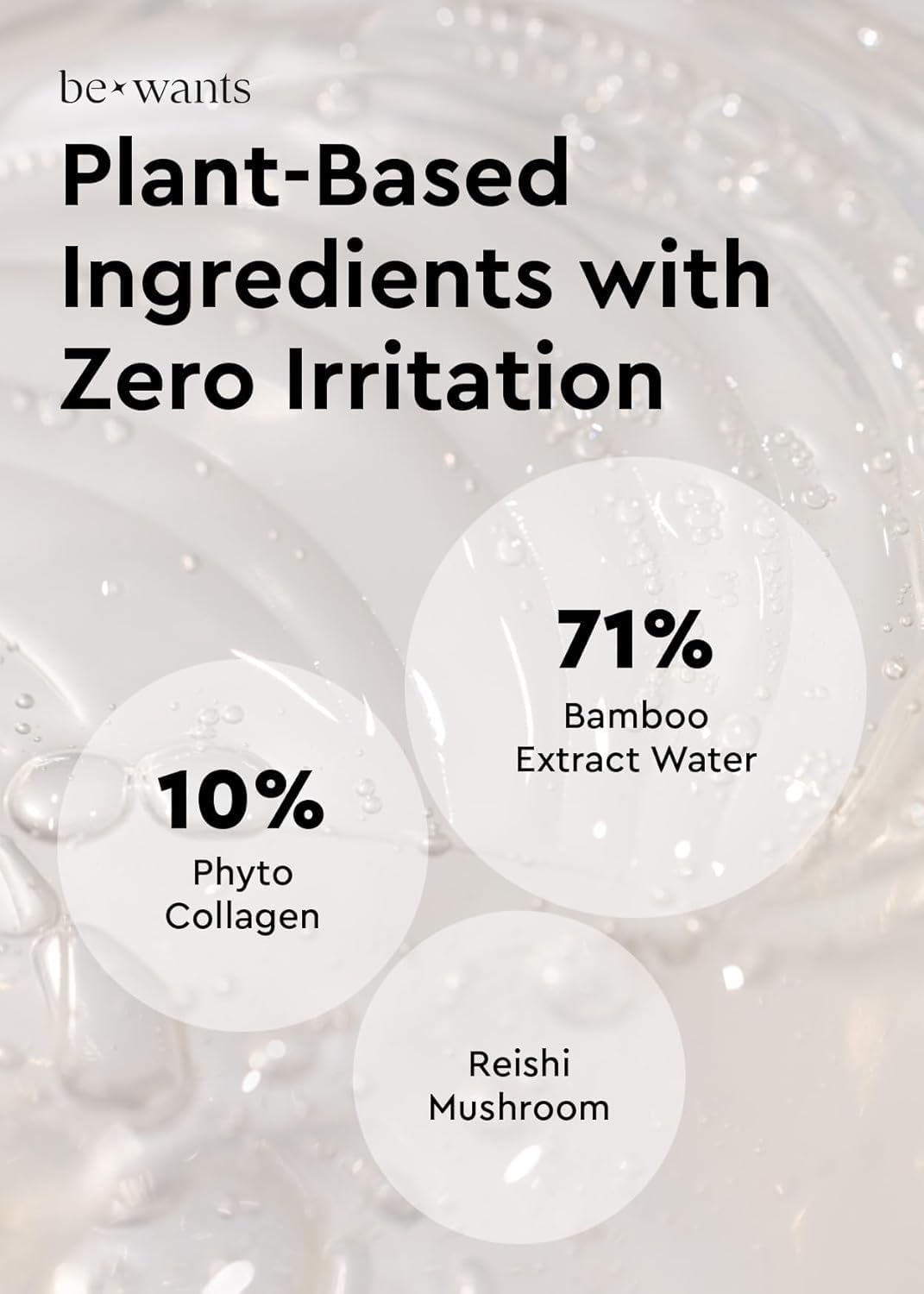 Bewants under eye patches for puffy eyes, Korean under eye mask with vegan collagen and 71.9% bamboo water, patches for dark circles and Cooling, 60 pieces