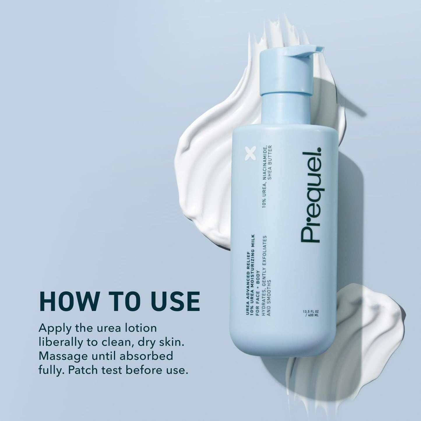 Skin Urea Advanced Relief Moisturizing Milk, 10% Urea Lotion for Face and Body, Unscented, Hydrating Cream for Extremely Dry Skin, Soothing for Sensitive Skin - 6.75 fluid ounce (Pack of 2)