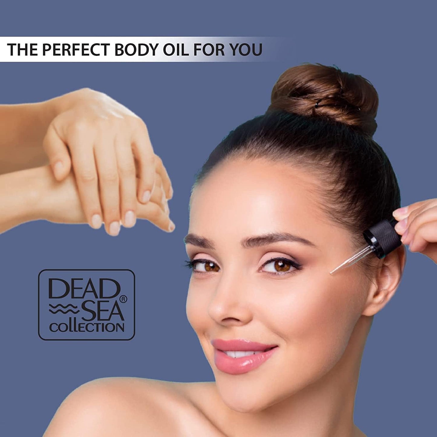 Dead Sea Collection Body Oil for Dry Skin - Collagen & Vitamin E - Moisturizing & Nourishing, Anti-Aging & Skin Elasticity Support for Face (4 Fl. Oz Each)