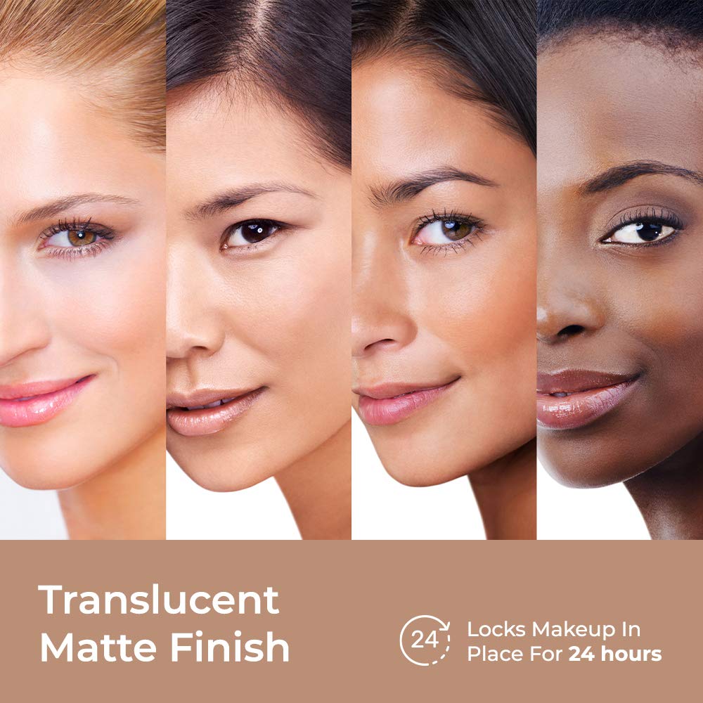 Dual-Action Face Primer - 30 mL | Hydrating Makeup Primer With Vitamin C & Hyaluronic Acid | Smoothing Translucent Matte Pore Minimizer | Foundation Primer For Any Skin Tone