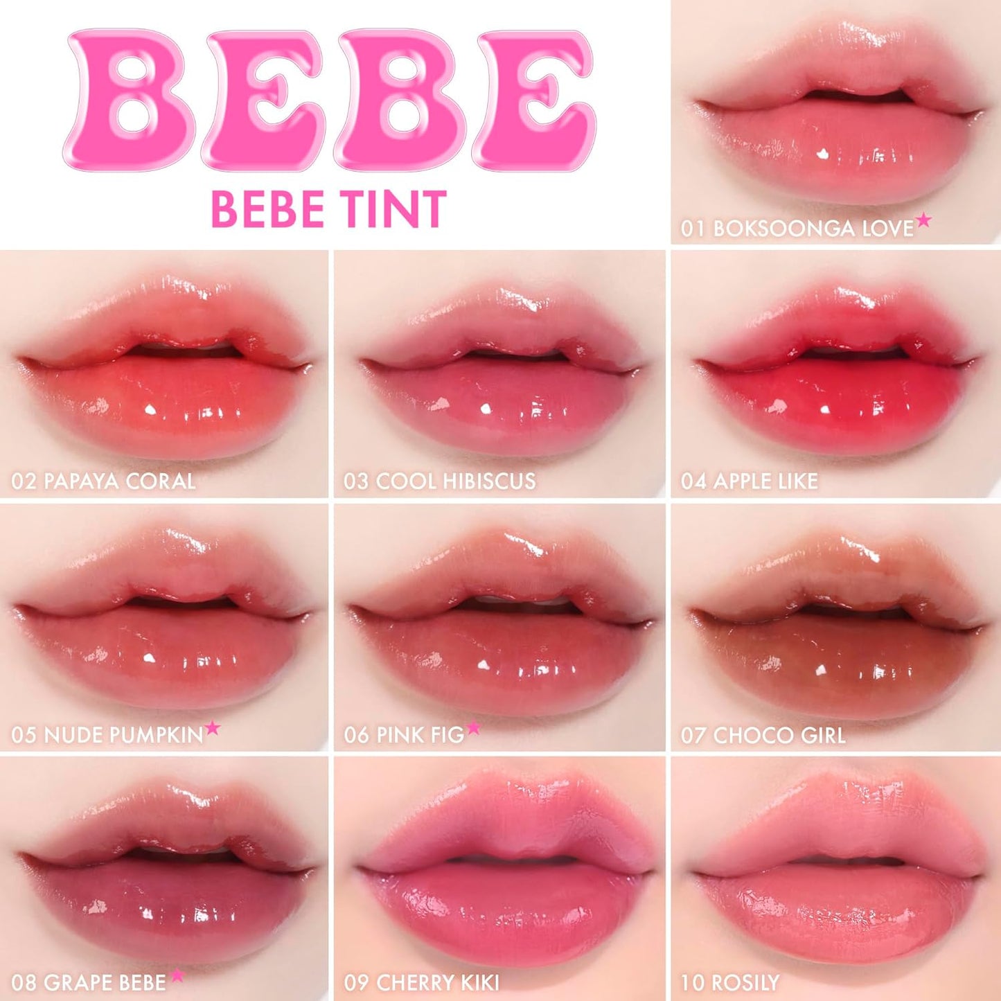 Amuse SEOUL BEBE TINT - 05 NUDE PUMPKIN | 24-hour Long-lasting Lip Stain, Plumping, Hydrating, Moisturizing, No Peel Off, Lip Care, Treatment, Non Sticky, Korean Lip Tint for Dry Lips