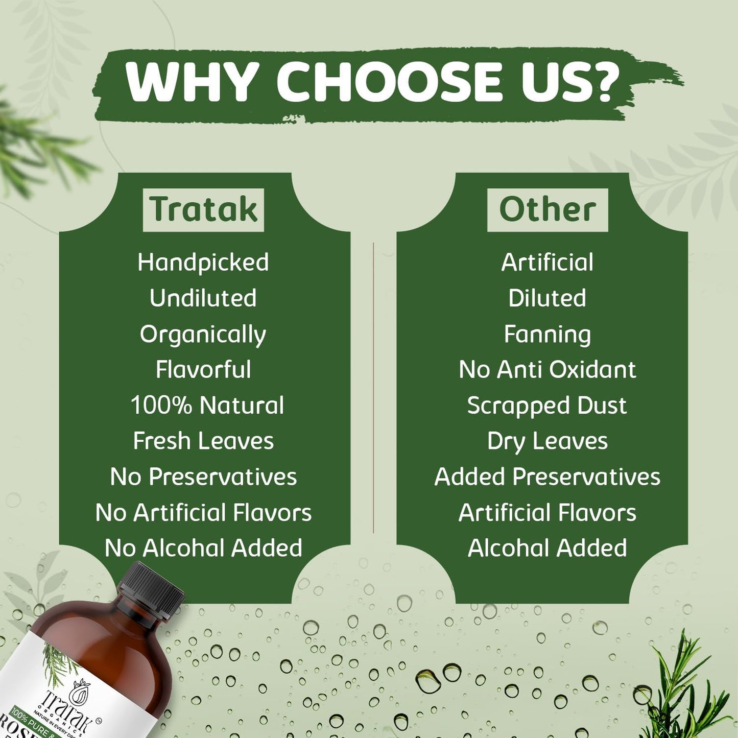 Rosemary Essential Oil 4 Fl Oz - 100% Pure and Natural Oil with Premium Dropper - Premium Therapeutic Grade Essential Oil for Hair Care, Hair Oiling, Scalp Massage and Aromatherapy