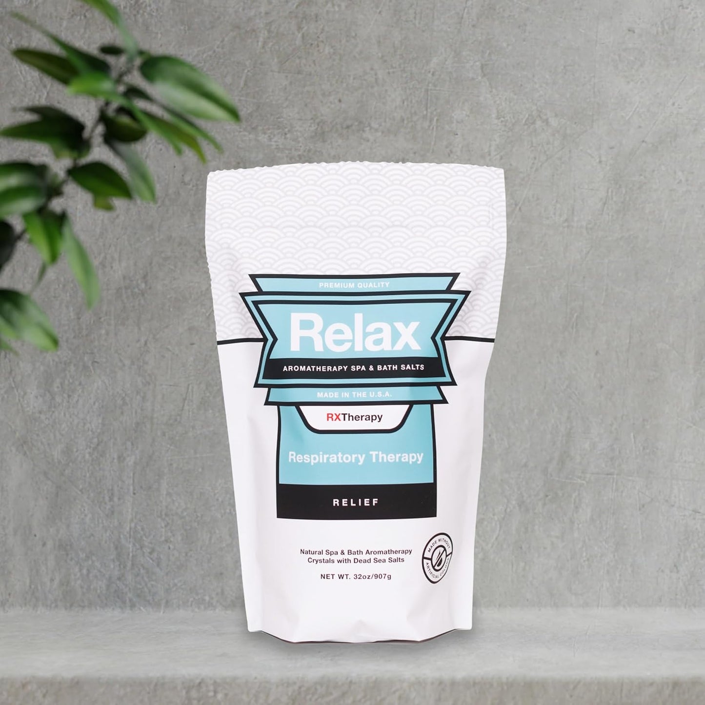 Relax Spa & Bath, Epsom & Dead Sea Salts, Aromatherapy Bath Salts for Hot Tub, Bath, or Spa, Infused with Magnesium, Respiratory Therapy