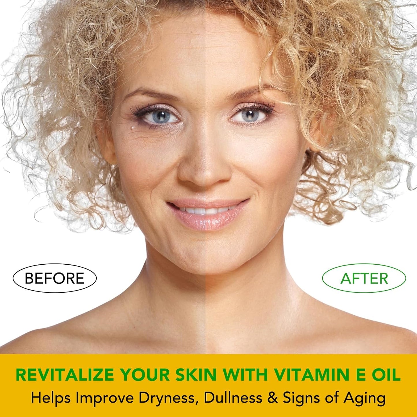 Vitamin E Oil - 75,000 IU Ultra Concentrated - Moisturizes, Fades Scars & Stretch Marks, Anti-Aging & Skin Hydration - for Face, Body, Hair, and Nails