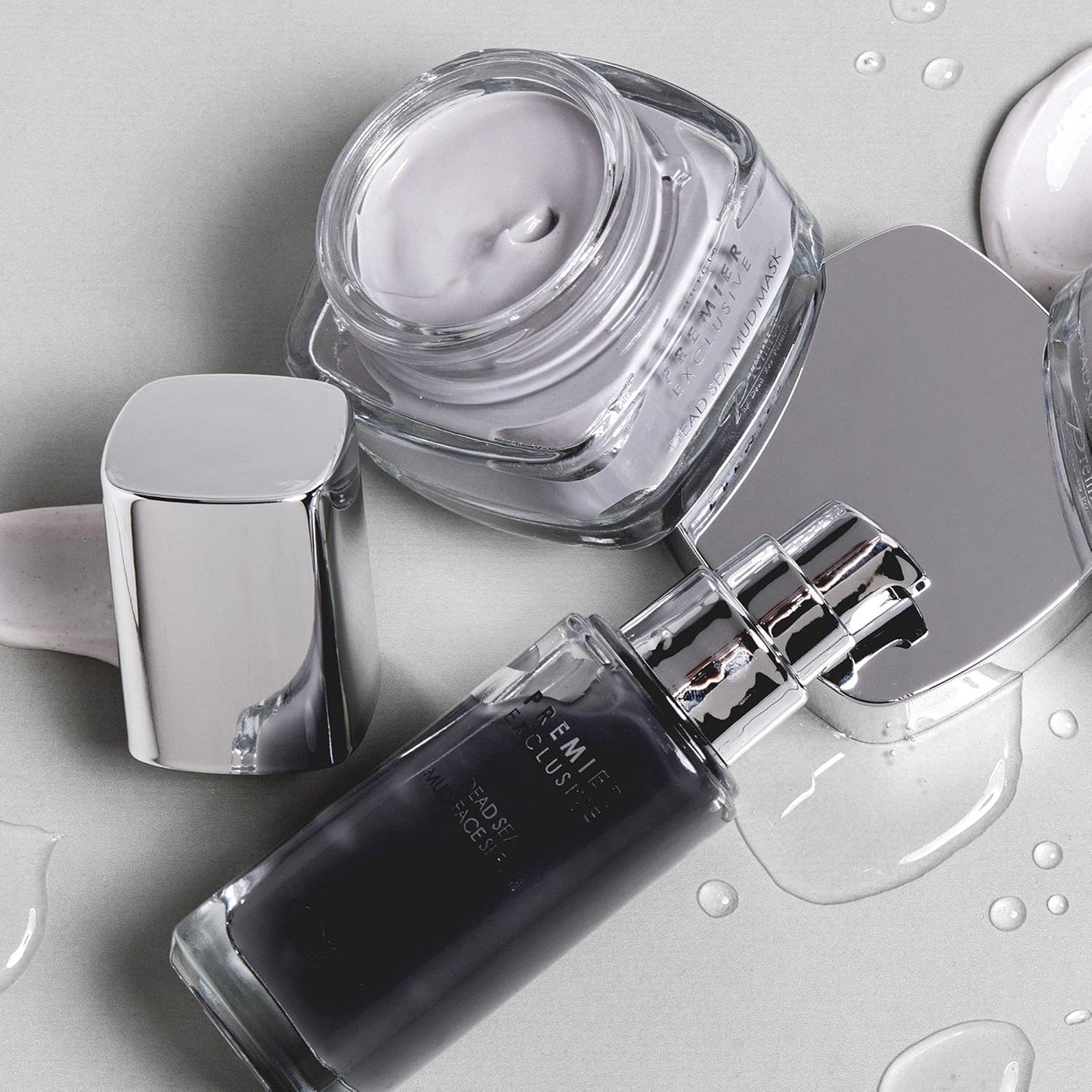 Dead Sea Mud Face MASK Premier Dead Sea online Exclusive, natural formula, wrinkle reducer, anti-aging, pore minimizer, witch hazel, aloe vera, minerals, vitamins, nutrients, antioxidants 1.7FL.oz