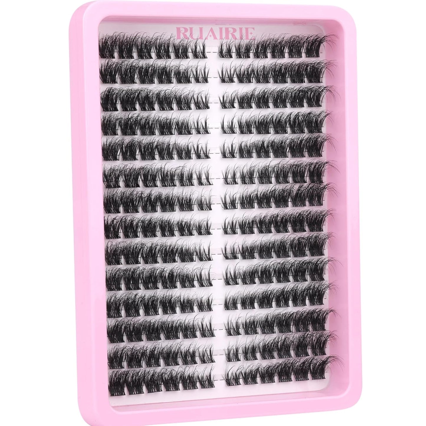 Lash Clusters Volume Eyelash Clusters Eyelash Extensions 168pcs DIY Individual Lashes Extensions 8-16MM Wispy Cluster Lashes by Ruairie