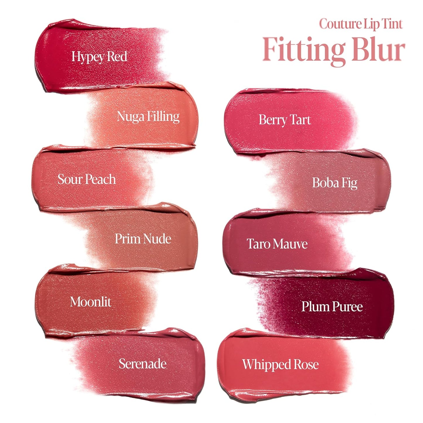 Espoir Couture Lip Tint Fitting Blur #5 Moonlit 0.14oz | Soft and Creamy Color for Blurry Lip Look | Smudge-Proof Fixing Lip Stain | Lightweight and Comfortable Matte Finish