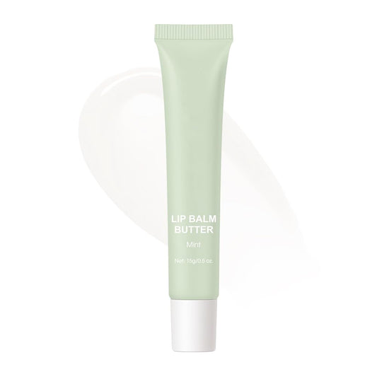 Summer Butter Lip Balm, Moisturizing Hydrating Natural Lip Care, Rich in Nutrients for Soft Smooth Lips (Mint)