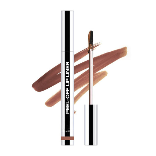 Longwear Peel-off Lip Stain Marker Peel Off with Vitamin E - Smudge-Resistant Lip Liner & Base for All Skin Types (02#)