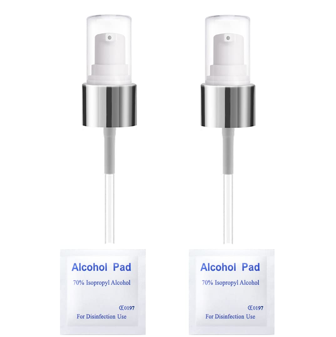 2PCS Replacement Foundation Pump For Neutrogena SkinClearing Oil-Free Acne and Blemish Fighting Liquid Foundation