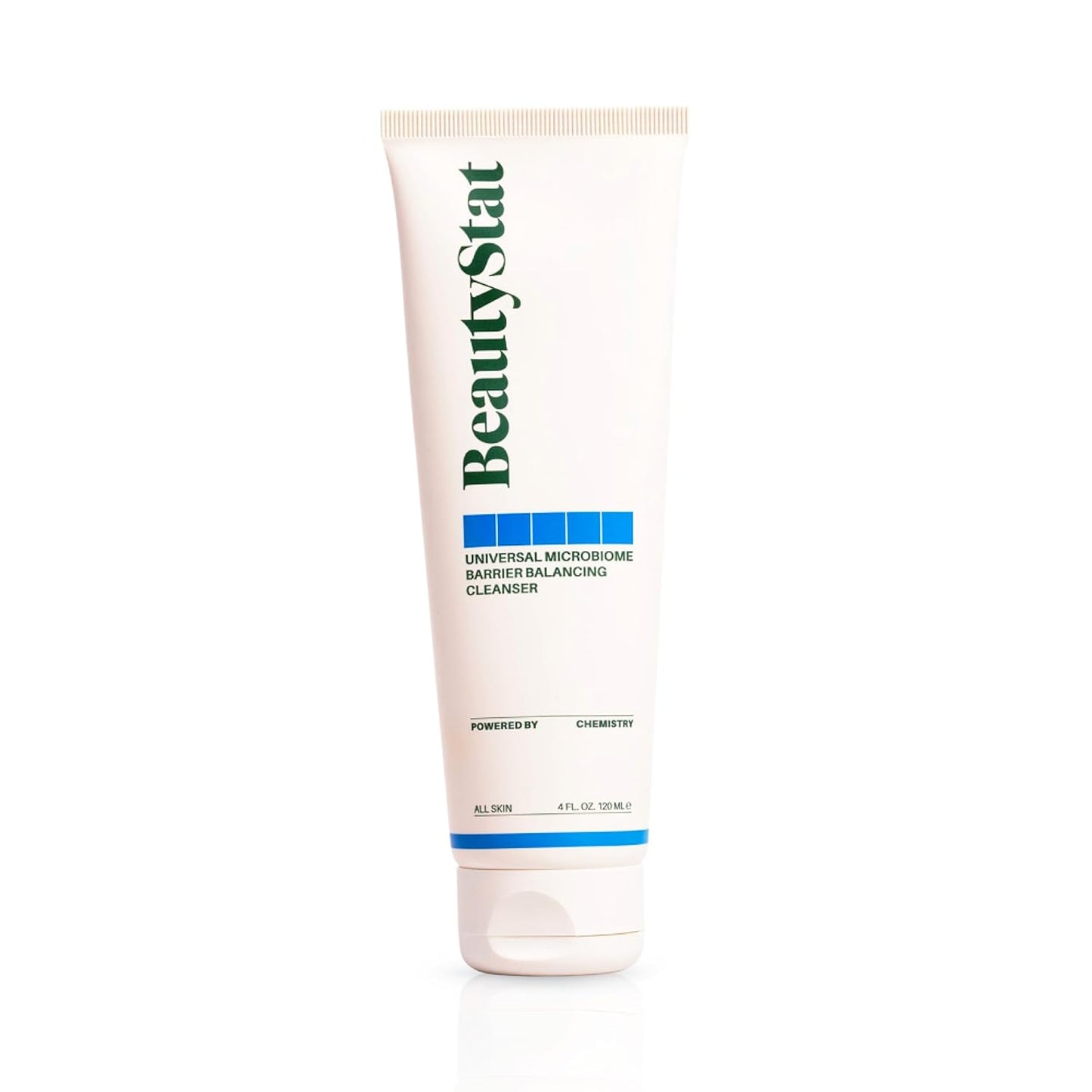 BeautyStat Universal Microbiome Barrier Repair Purifying Cleanser - Gentle Detoxifying Cleanser with Medical Grade MicroSilverBG to Protect Skin and Promote a Healthy, Radiant Glow (4oz /120ml)