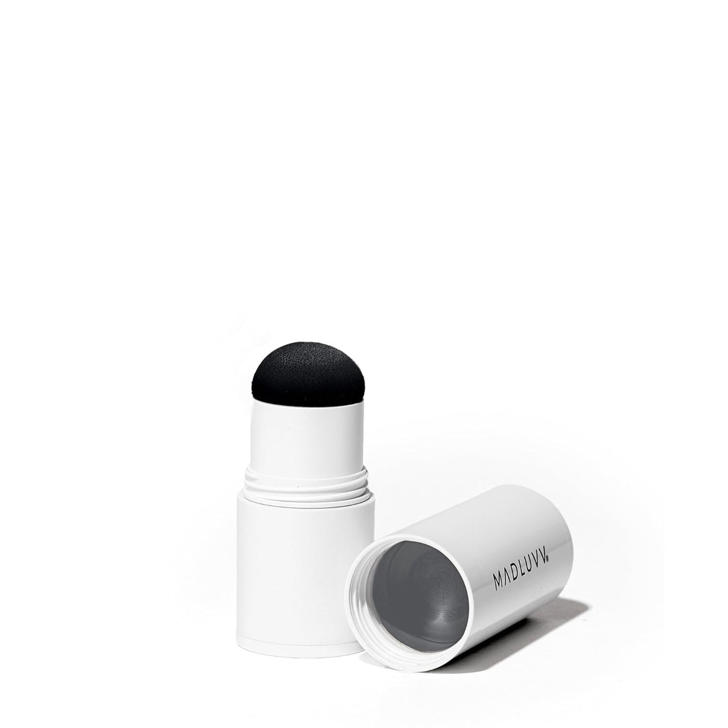 MADLUVV Brow Stamp Refill* - Color Stamp for Brows & Root Touch Up for Women & Men, Instantly Conceal Hair Loss, Grey Hair, Thinning Hair with Stain-Proof/Smudge-Proof Powder Formula (Dark Grey)