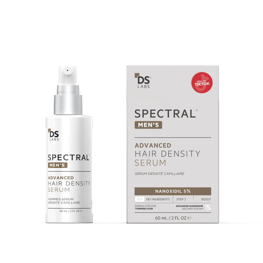 DS Labs Spectral Men’s Hair Density Serum (formerly Spectral.DNC-N), 60mL - Lightweight Leave-In for Fuller Looking, Thicker Looking Hair, Fast Absorbing, Non-Greasy, For All Hair Types