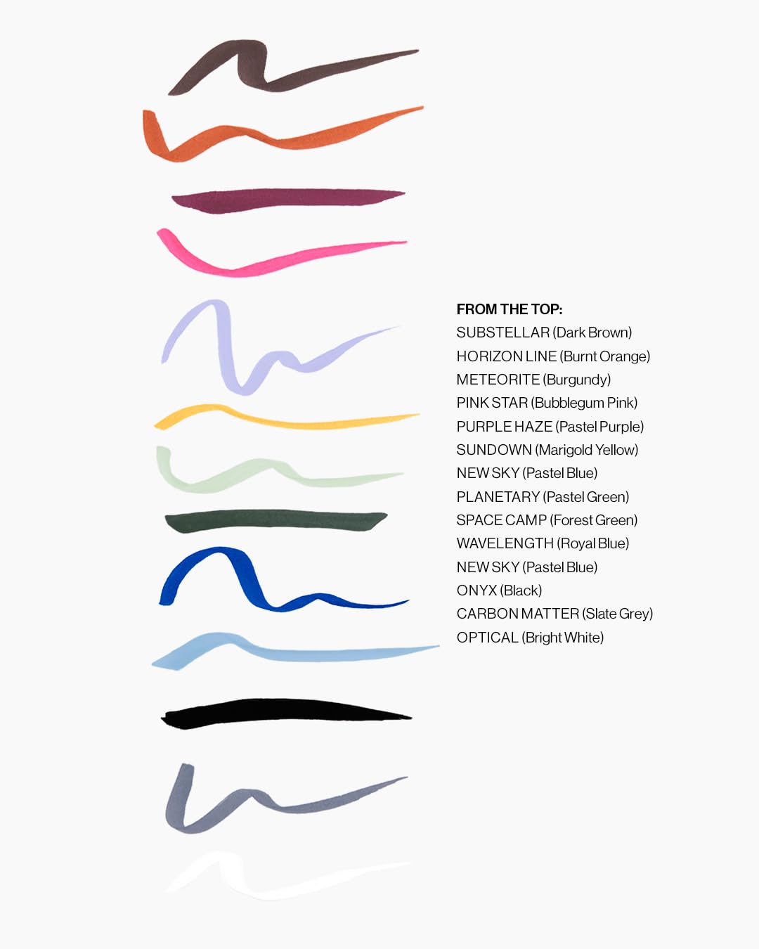 MAKE Beauty Liquid Line Waterproof Liquid Eyeliner Pen. Smudge-Proof Felt Tip for Precise Application of Lines, Wings, and Graphics. Long Lasting Eye Liner - Shade, Carbon Matter