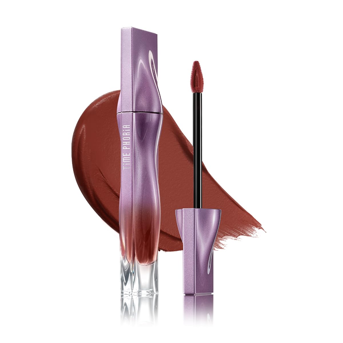 NEBULA VELVET LIP CREAM-Long Lasting Lip Stain, Waterproof and Transfer Proof Lip Tint, Matte Finish Lipstick, Smooth Out Lip Lines, Lightweight Lip Cream, High Coverage (12 ESTELLE)