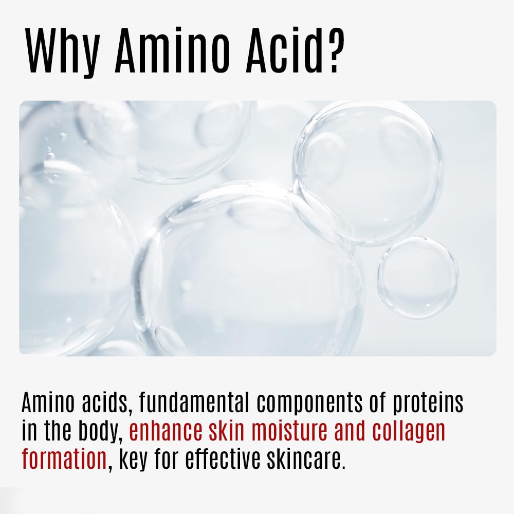 Amino Brightening & Clearing Facial Sheet Mask | Vitamin C, Lotus Extract for Acne Scars, Hyperpigmentation, Dark Spots, Even Skin Tone (5 Sheets)