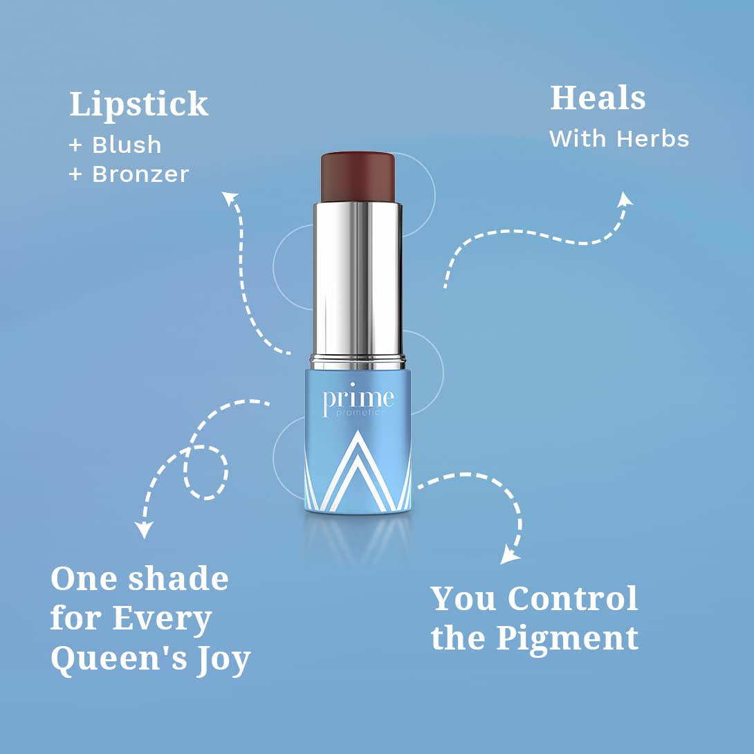 PrimeWand Pigment – Stunning & Natural Pro-Age Makeup Stick – Contour and Blush Beauty Stick for Mature Women – Blush, Lipstick & Contour in One (Pigment)