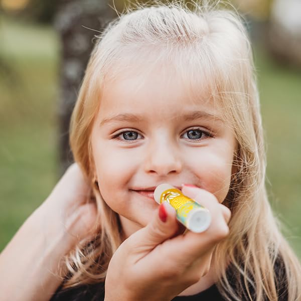 Sol Aid Organic Lip Balm – 100% Natural Lip Moisturizer (3-Pack, Tropical Breeze)