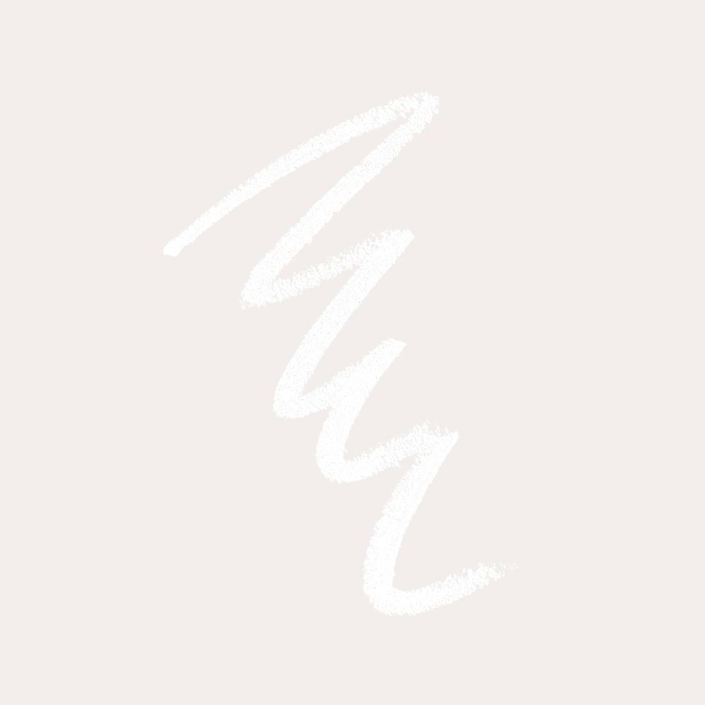 VASANTI Kajal Waterline Eyeliner Pencil - Long-lasting, Waterproof, Smudge-proof, Safe for Sensitive Eyes, Waterline Eye Liner - Opthalmologist Approved and Tested (White Clarifier)