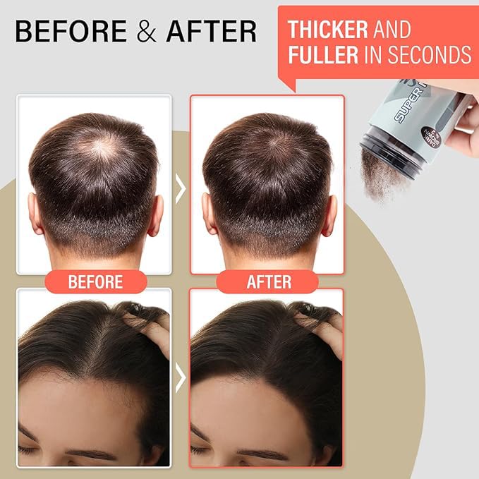 SMH Hair Fibers MADE IN JAPAN – Instantly Conceals Thinning Hair –Long-Lasting – Sweat, Water & Wind Resistant – Hair Loss Solutions For Men & Women (Wheat Blond, 15g)