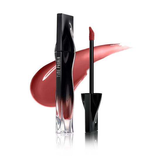 STELLAR DUST LIP STAIN-Long Lasting, Waterproof and Transferproof Lip Tint, Glossy Finish Lip Gloss, Lightweight Lipstick, High Coverage, Vivid Color (07)