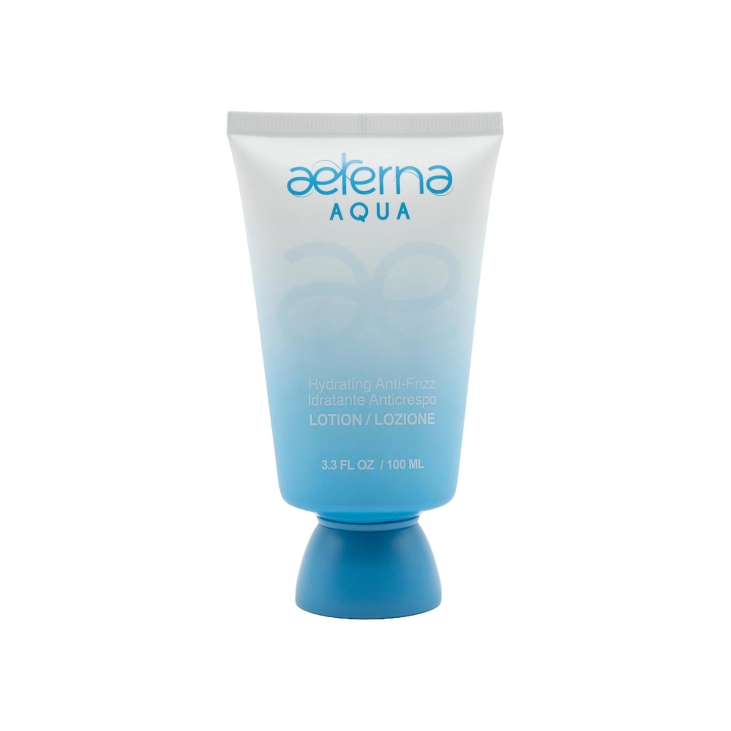 Aeterna Aqua Hydrating Anti-Frizz Hair Lotion | Frizz Ease, Deep Moisture & Color Protection - Vitamin E, Grape Seed & Collagen Infused, for All Hair Types - 100 ml