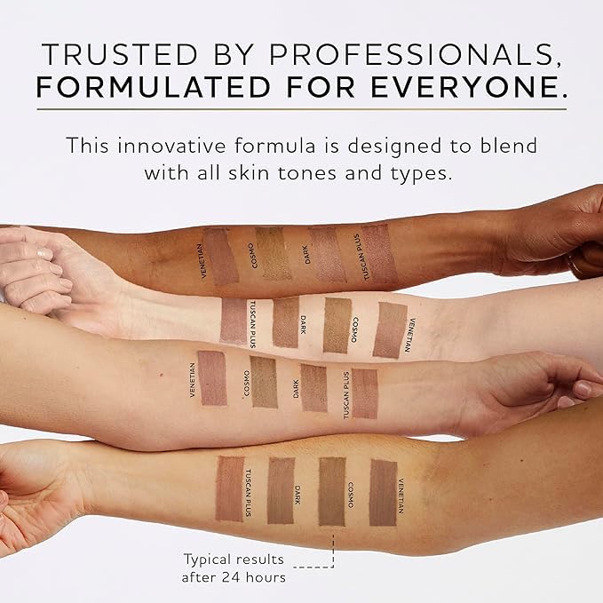 Norvell Venetian Sunless Self Tanner Gradual Color Extender Lotion 8.5 fl oz – Moisturizing Self Tanning Cream with Violet & Brown Tones, Instant Bronzer, Natural Fake Tan