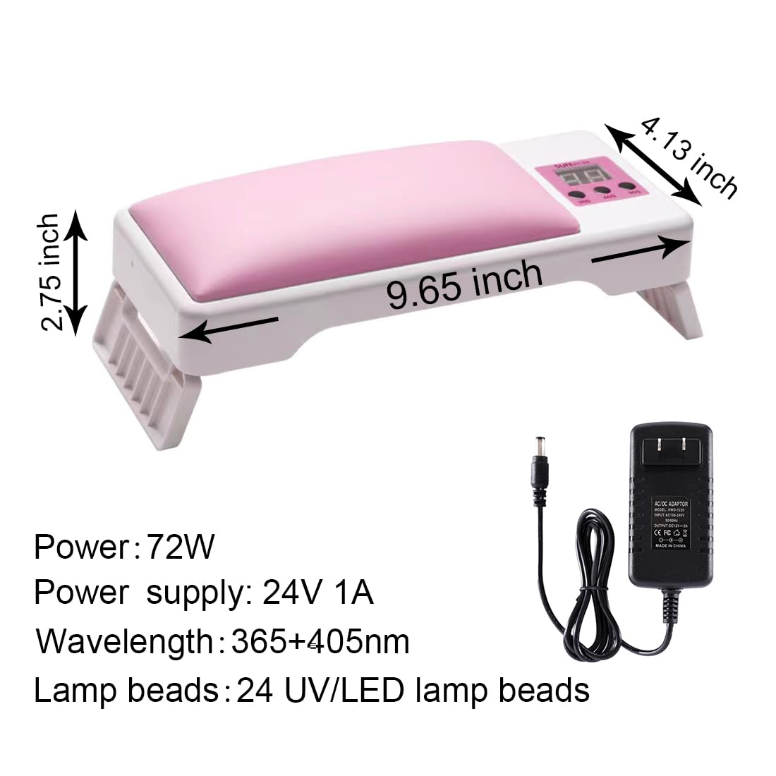 Nail Studio Sets - Gel Nail Polish Kit with UV Light, 24 Rainbow Colors, Nail Drill, Extended Gel, Manicure Kit for Nail