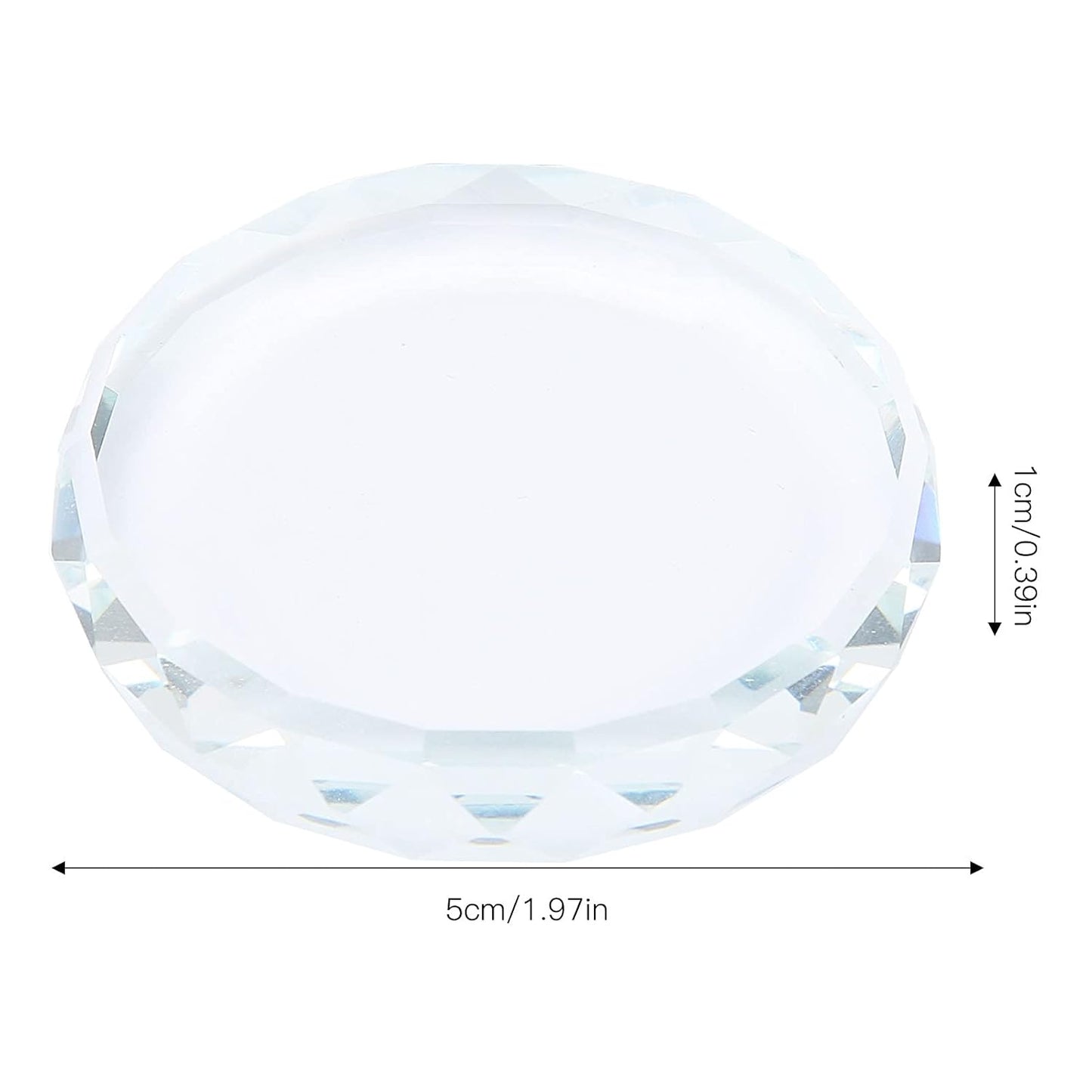 2PCS Nail Art Painting Color Toning Glass Board, Mixed Color Palette Makeup Display Board,Nail Polish False Eyelash Glue Hold Makeup Pallet Nail Art Display Cosmetic Mixing Tools