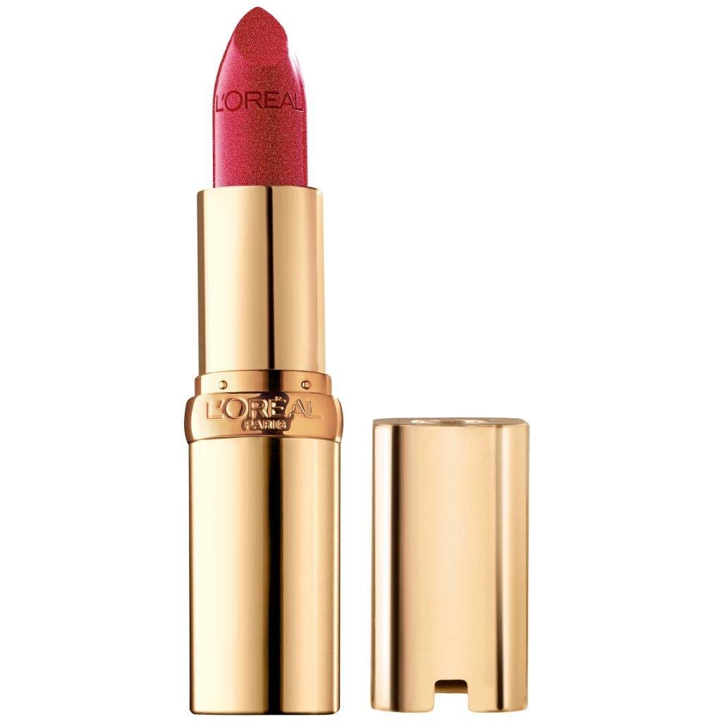 L'Oreal Paris Colour Riche Original Creamy, Hydrating Satin Lipstick with Argan Oil and Vitamin E, Ruby Flame , 1 Count