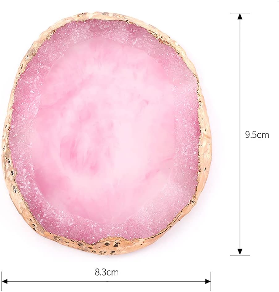 Resin Nail Art Palette Cosmetic Mixing Palette Nail Gel Polish Colors Mixing Pallet Makeup Palette Tray Purple