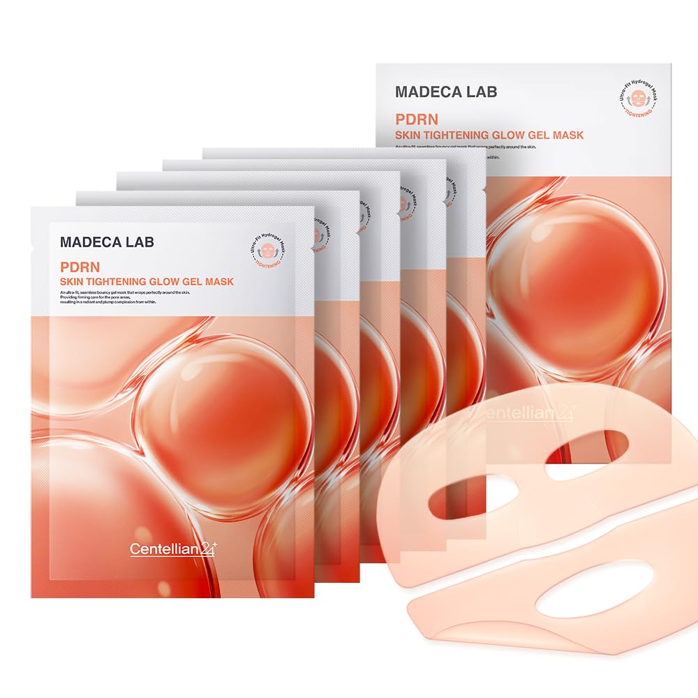 CENTELLIAN 24 Madeca Lab PDRN Glow Gel Mask – Salmon PDRN, Deep Hydration & Firming, Instant Radiance with Cooling Hydrogel Sheet