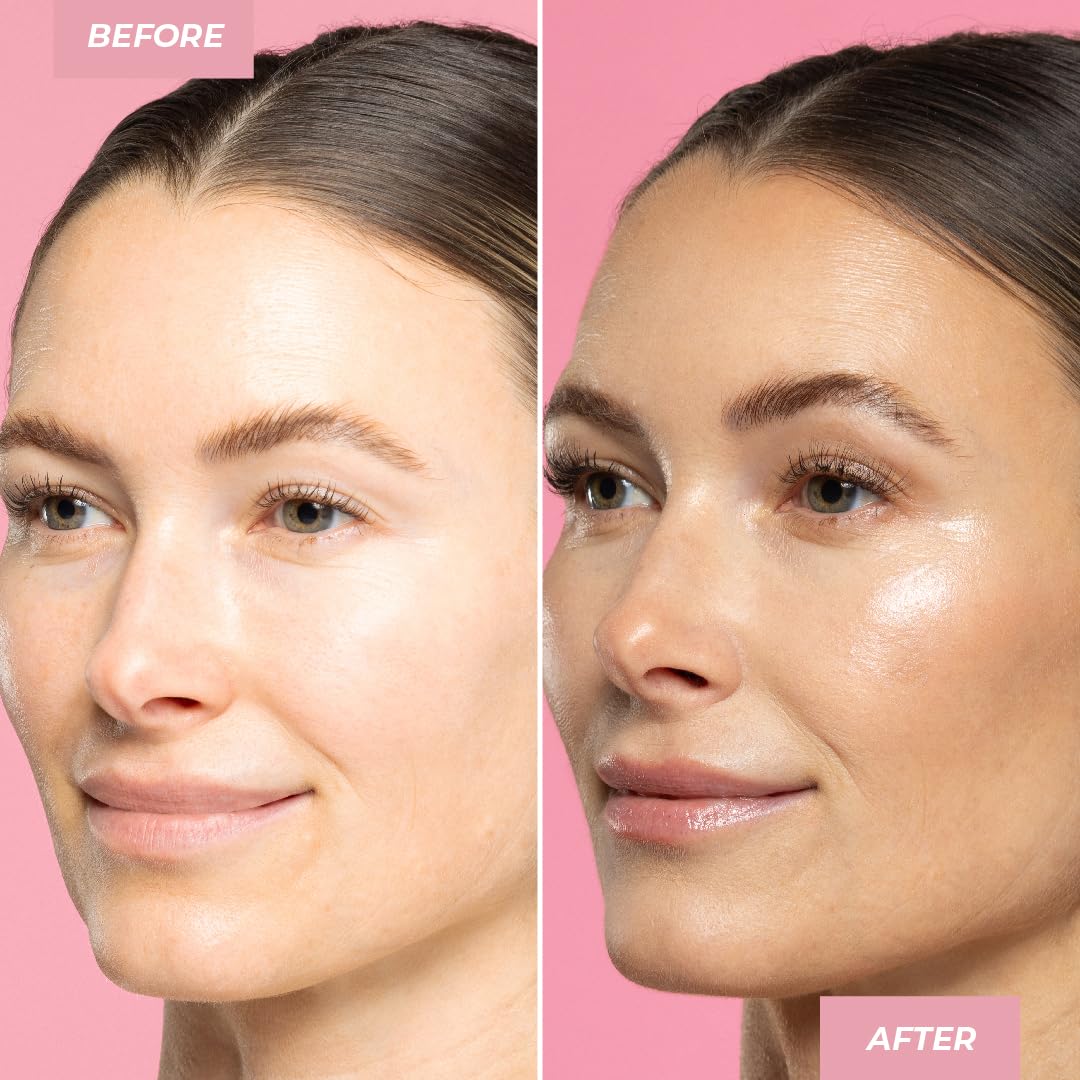 MCoBeauty Dewy Face Stick, Pearlescent, Natural Looking Glassy-Glow, Lightweight, Vegan, Cruelty Free Cosmetics