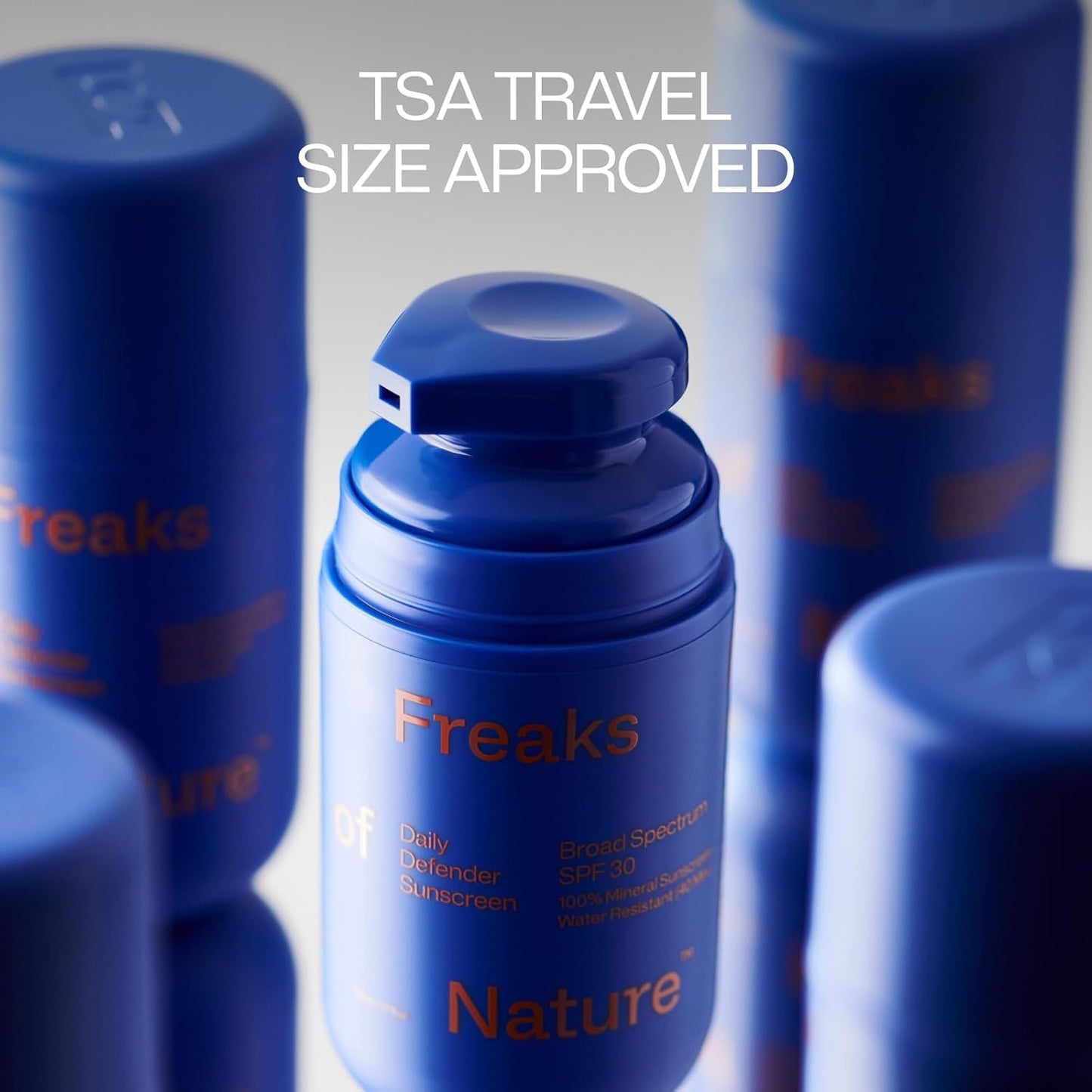 Daily Defender SPF 30 | 100% Mineral Sunscreen | Lightweight, Fast-Absorbing, 40-Min Water-Resistant | Plant-Based, Eco-Friendly, Reef-Safe, Cruelty-Free | All Skin Types | 1.7 oz I Pack of 2