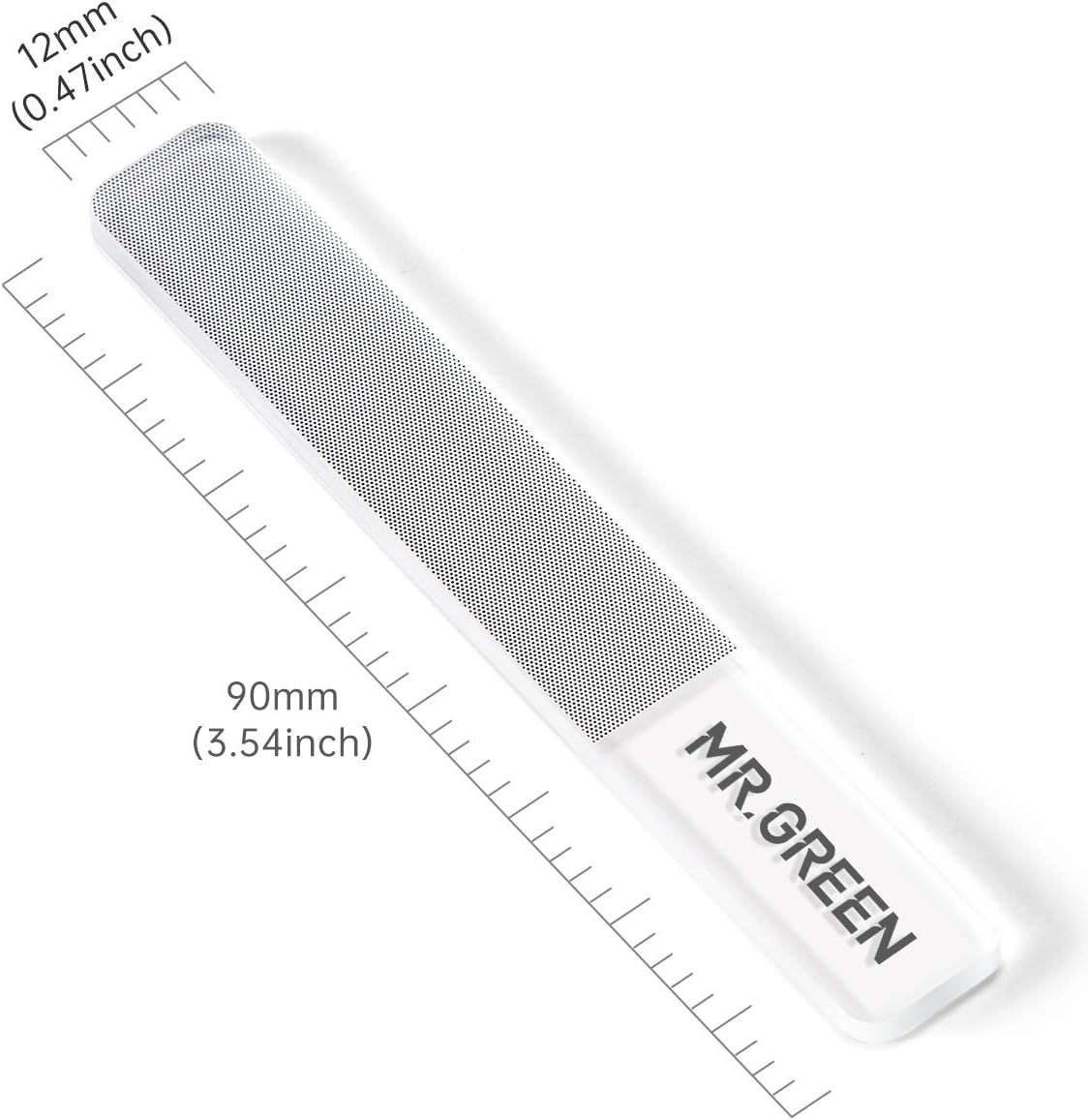 MR.GREEN Glass Nail Shiner ，Upgrade Nano Glass Nail Files &Nail Buffers Polisher Professional Crystal Manicure Tools Kit for Natural Nail