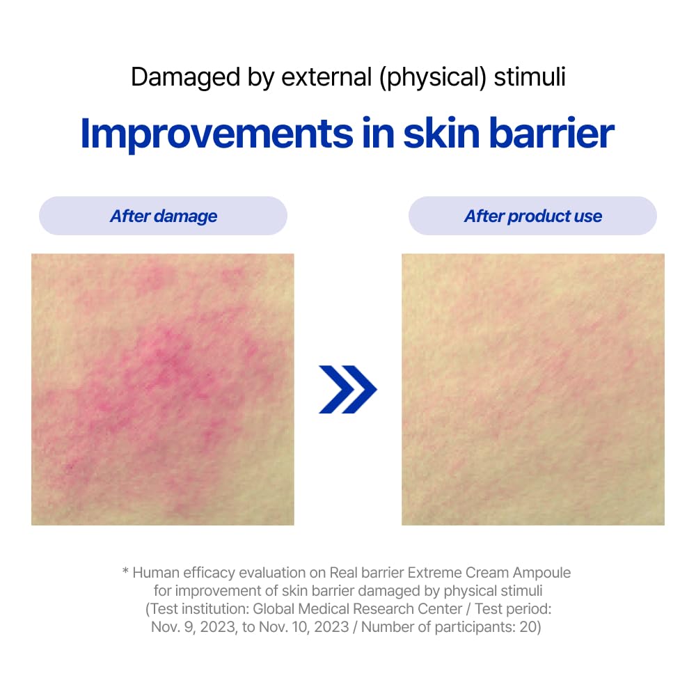 Real Barrier | Extreme Cream Ampoule | Face Serum for Dry Skin | Skin Barrier Repair & Strengthening Facial Serum | Moisturizing Skin Care for Sensitive Skin | Korean Skin Care | 1.96 fl oz (50ml)