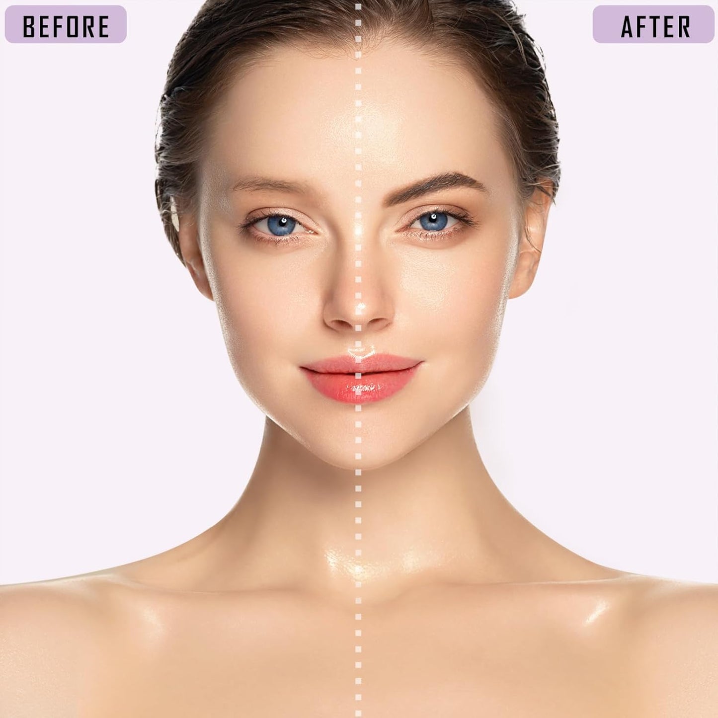 LAVONE Eyebrow Pencil, 2-In-1 Waterproof Eyebrow Pen, with 3 Tip Microblading Eyebrow Pen and Ultra-Precise Brow Pencil, Dual-ended Eyebrow Brush, for Eyebrow Makeup - Ash Brown