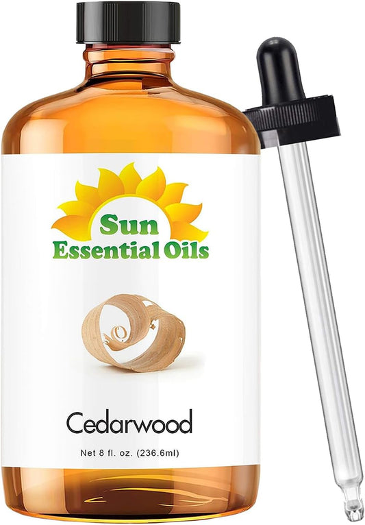 Sun Essential Oils 8 Fluid Ounces Cedarwood Essential Oil