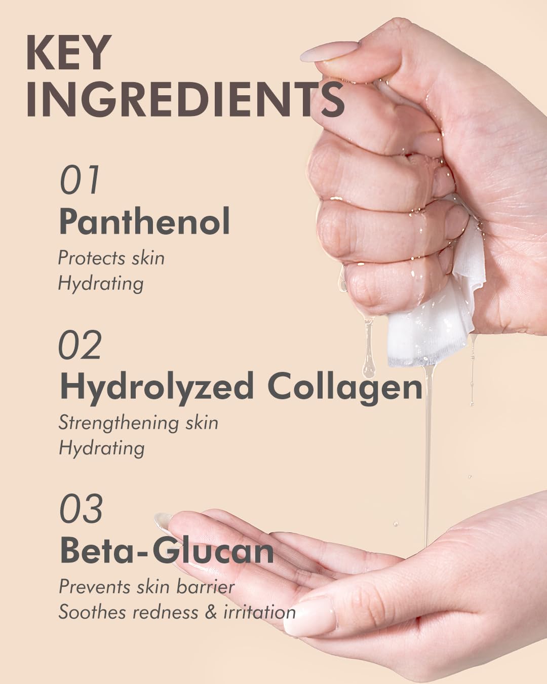 DERMAL Pearl Collagen Essence Facial Mask Sheet 23g Pack of 10 - Clarify Skin, Skin Smooth, Daily Skin Treatment Solution Sheet Mask