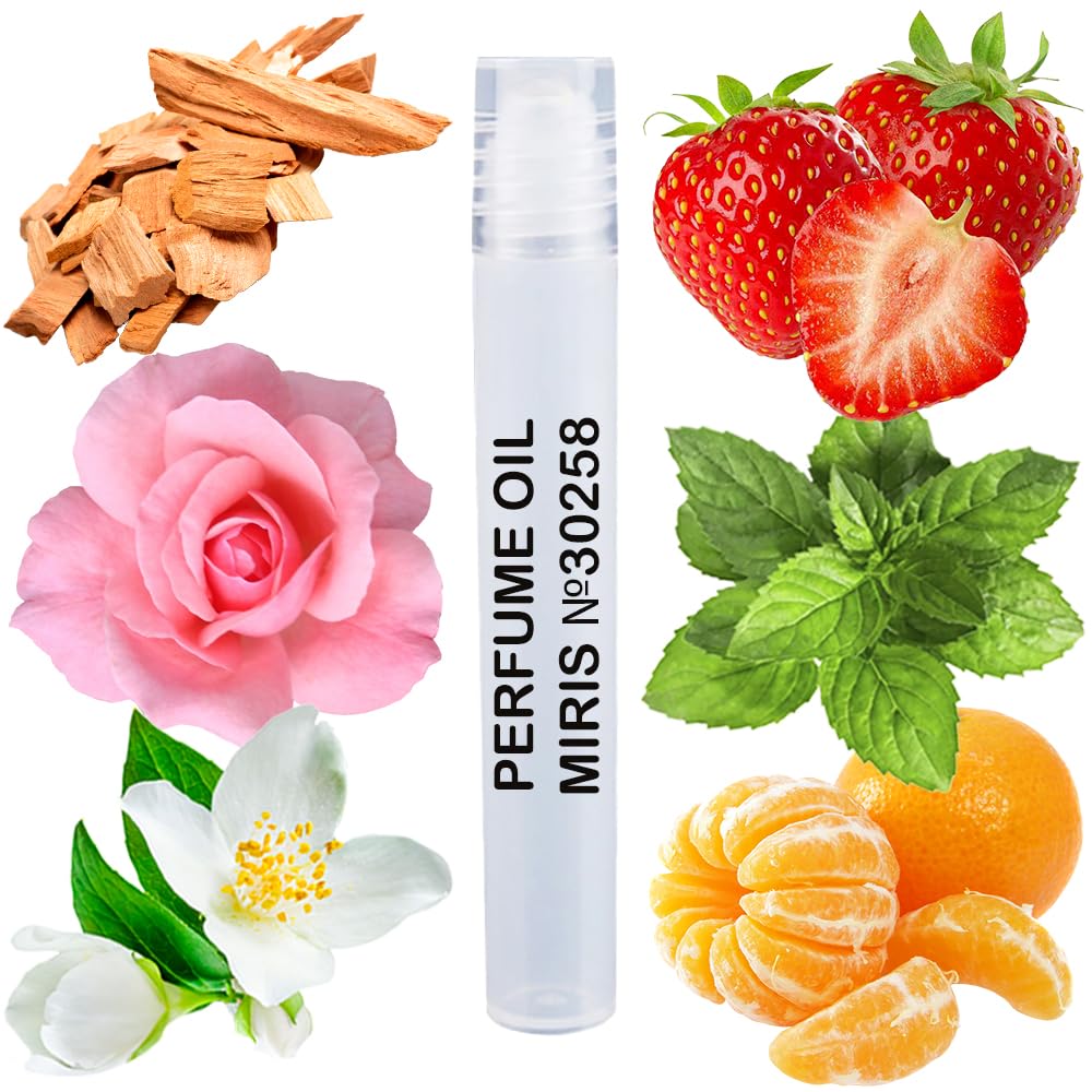 MIRIS Perfume Oil No. 30258, Inspired by Cherie Edp, Long-Lasting Women Roll-On, Rollerball 0.34 Fl Oz / 10 ml