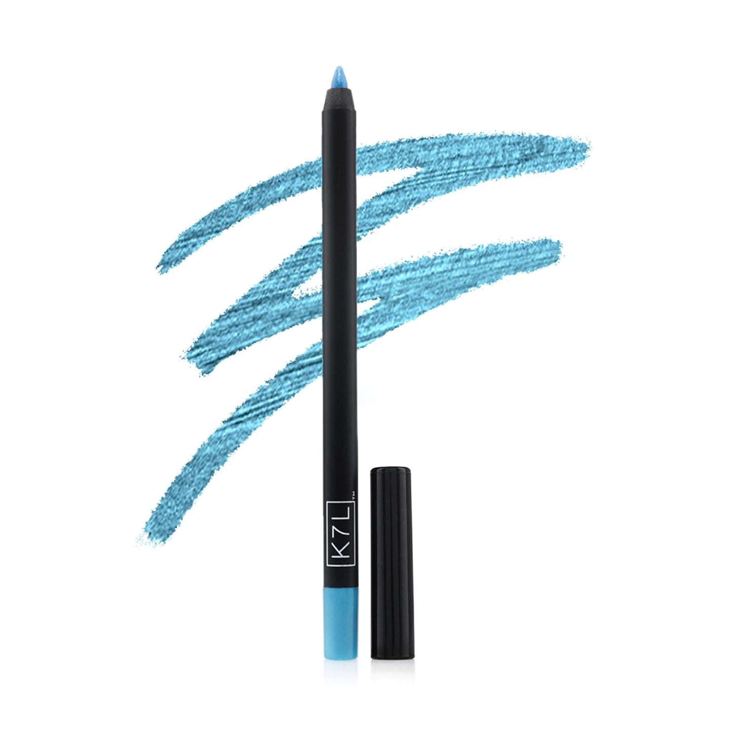 K7L Blue Eyeliner - Waterproof, Smudge-Proof, Precise Cosmetics