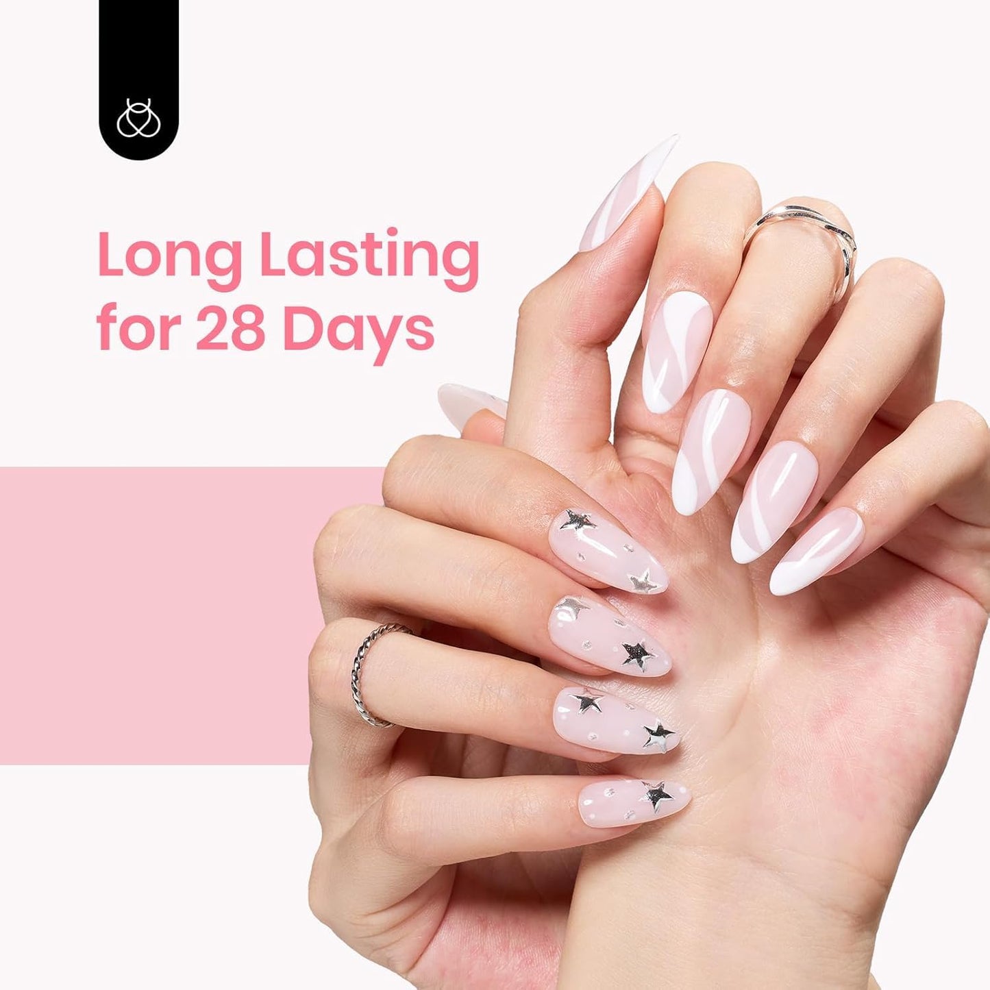 Beetles Milky Pink Gel Nail Polish, 15ml Nude Pink Jelly Neutral Color Polish Set Translucent Sheer Gel Nail Concealer Soak Off Uv LED Nail Lamp French Nail Art Gifts for Her Women