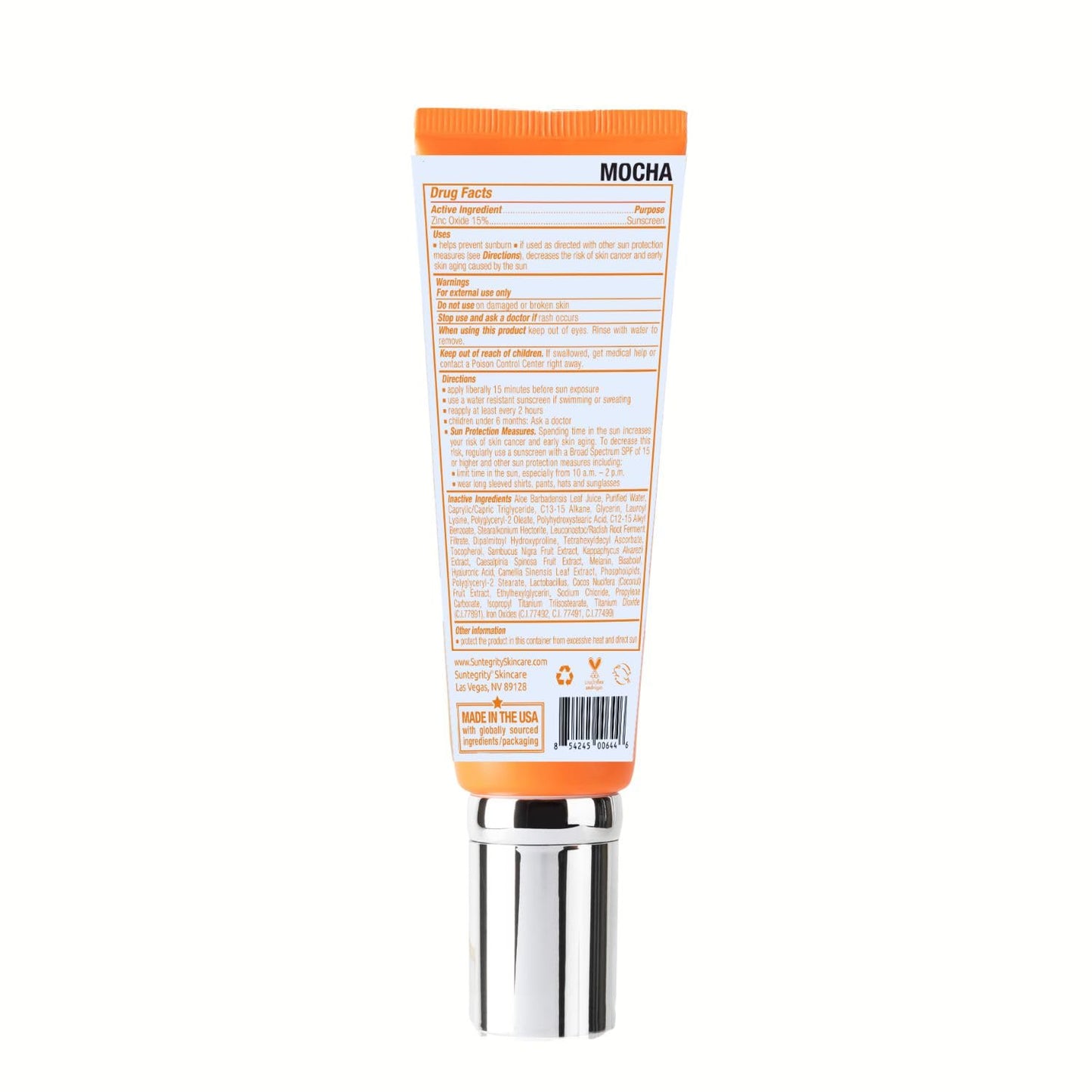 Suntegrity Impeccable Skin - Tinted Sunscreen, Broad Spectrum SPF 30 (Mocha)