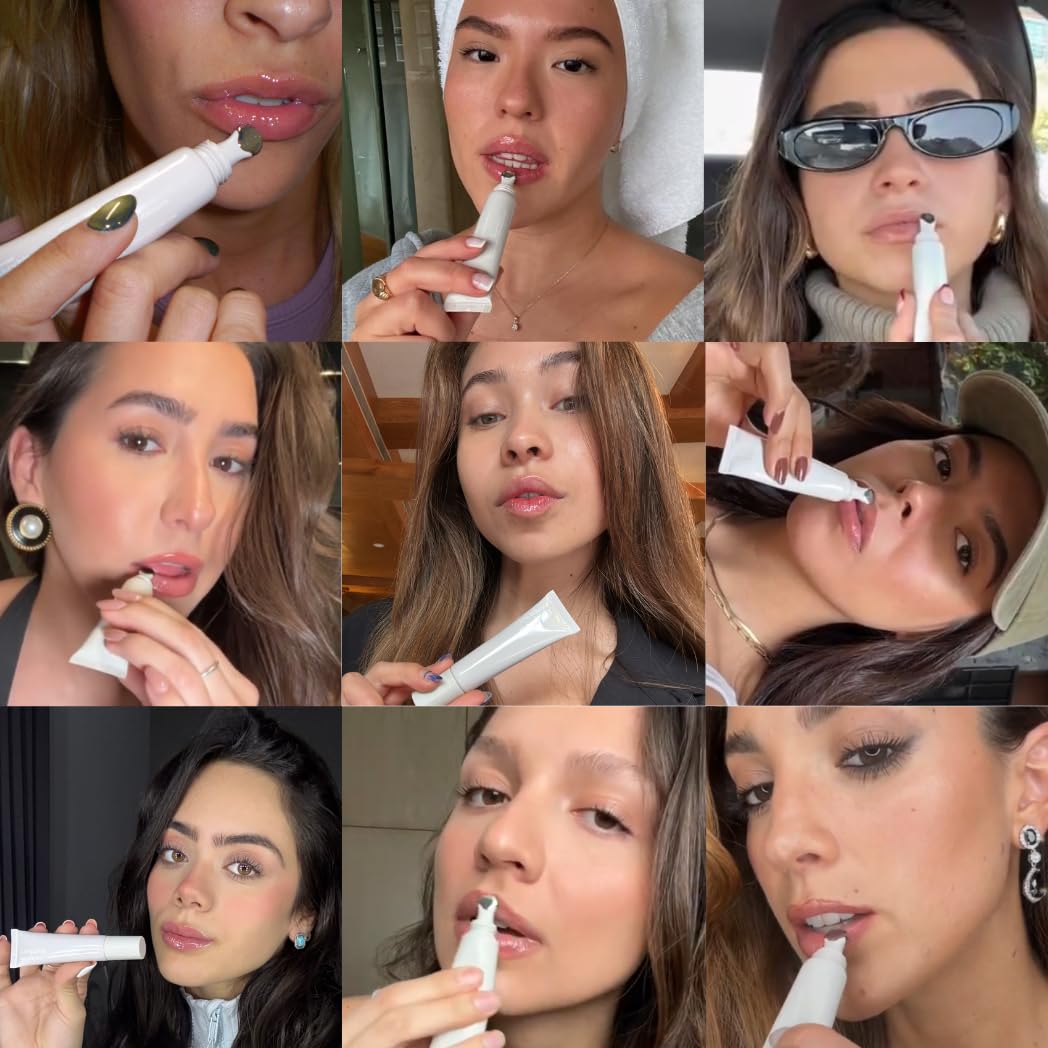 Endless Skin - Daydream - Natural Vanilla Flavor Lip Balm with Jojoba Oil, Hyaluronic Acid and Squalane - Ultra Glossy Finish that Nourishes and Hydrates Your Lips - Vegan and Paraben Free - 15ml