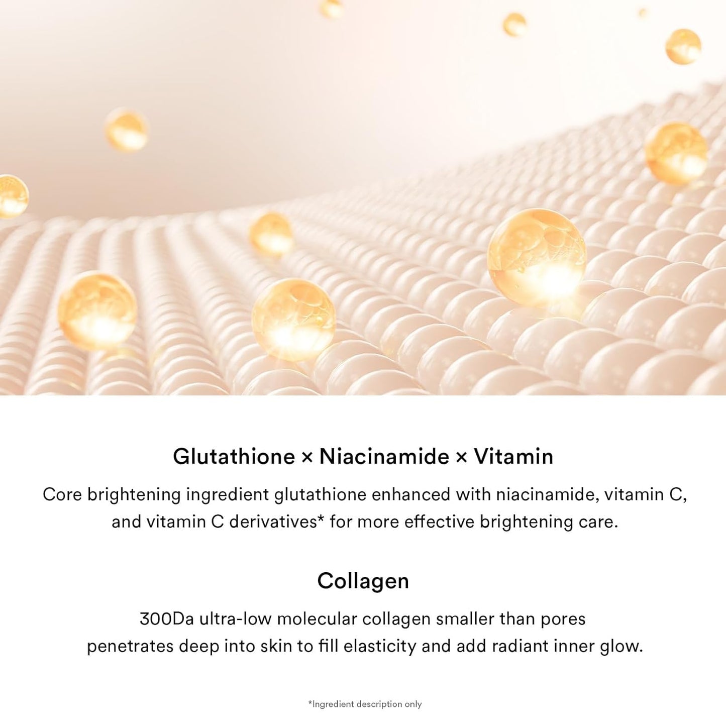 Abib Glow Collagen Mask Glutathione Film 4 Sheets