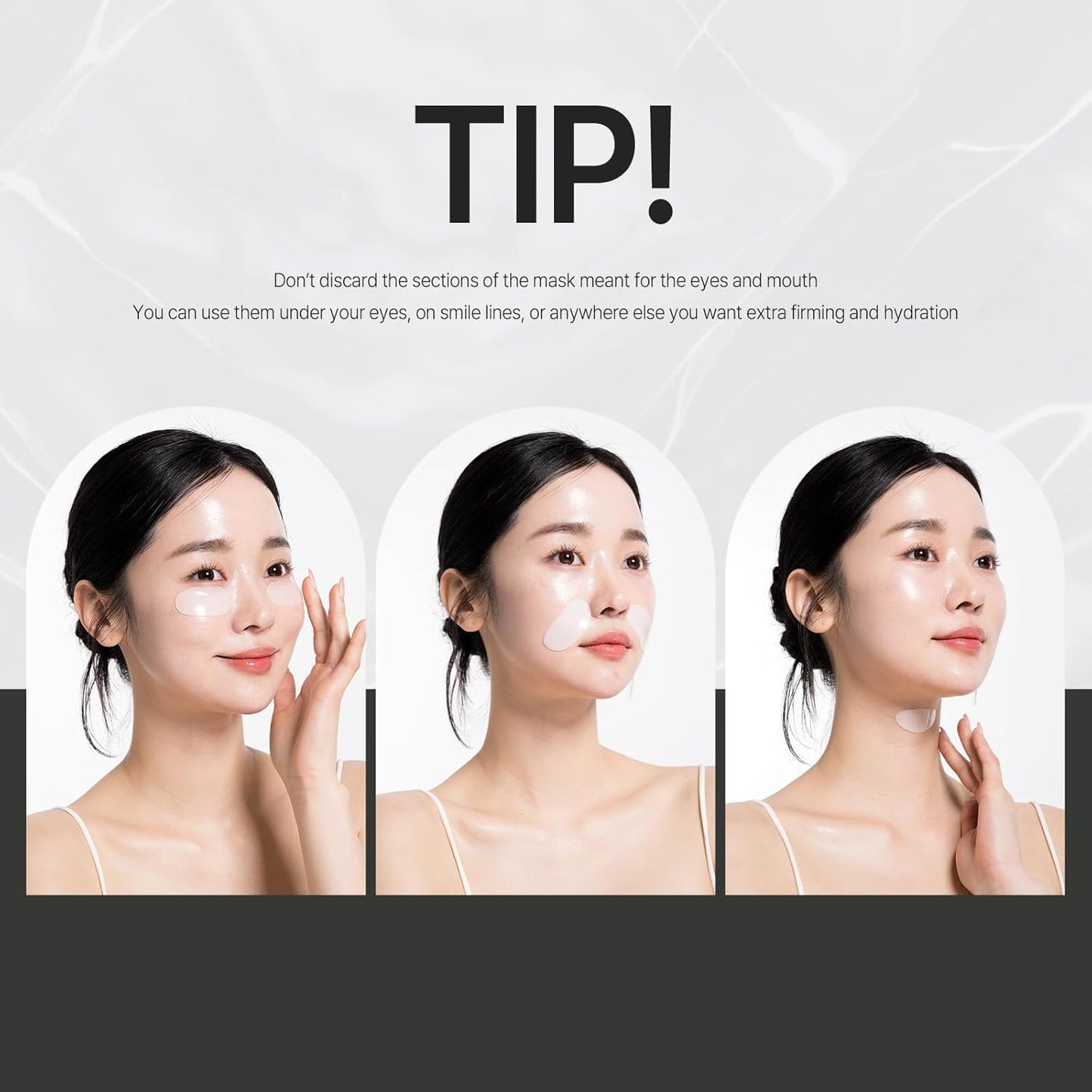 Collagen Hydrogel AntiWrinkle Deep Face Mask 10 EA Ultimate Hydration, Improves Skin Texture, Affordable Luxury, Glowing Skin, Reduces Fine Lines & Wrinkles, Made in Korea OHMYPURE (10, Deep Collagen)