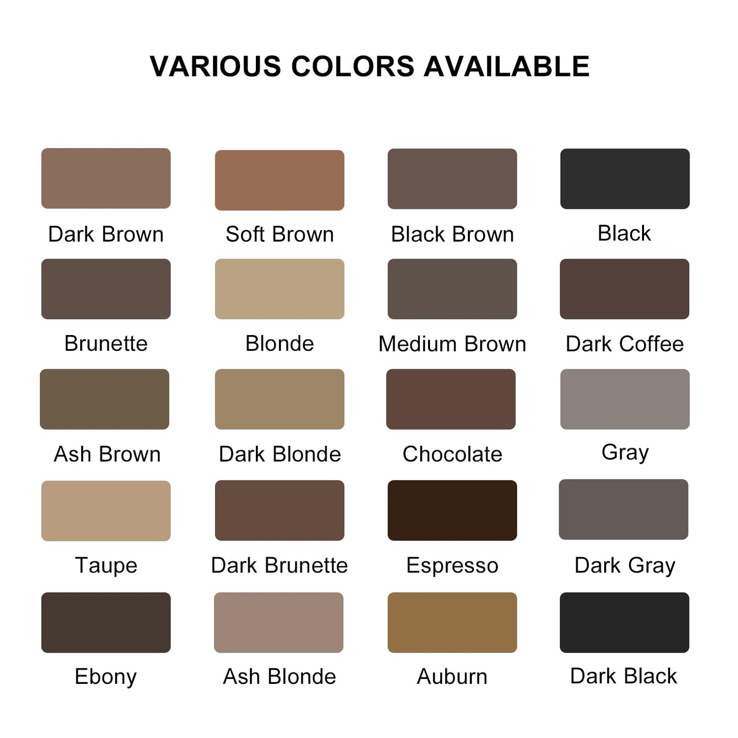 LAVONE Eyebrow Stamp Stencil Kit - Brow Stamp Trio with Waterproof Pencil, Pomade, 20 Stencils, Dual-ended Brush and Sponge Applicator - Dark Coffee