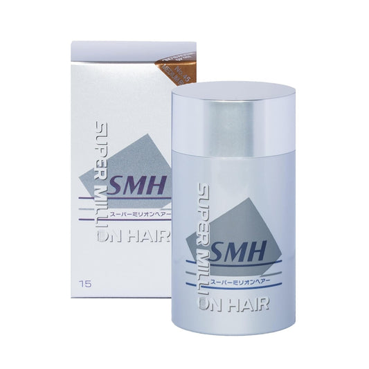 SMH Hair Fibers MADE IN JAPAN – Instantly Conceals Thinning Hair –Long-Lasting – Sweat, Water & Wind Resistant – Hair Loss Solutions For Men & Women (Medium Blond, 15g)