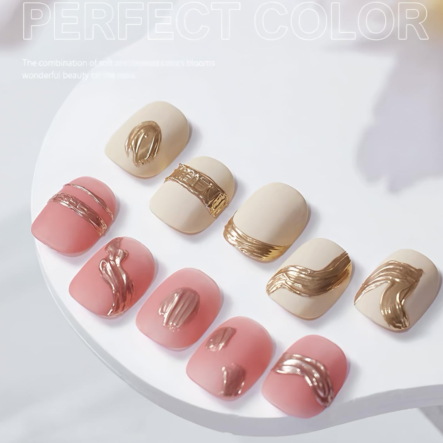 Vishine 2 Pcs 16ml Matte Top Coat Gel for Gel Nail Polish, Powder-Resist Matte Finish for Detail Chrome Powder Painting Long-Lasting DIY Home Nail Salon